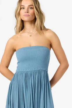 Piper Dress Midi Dress - Provincial Blue | O'Neill