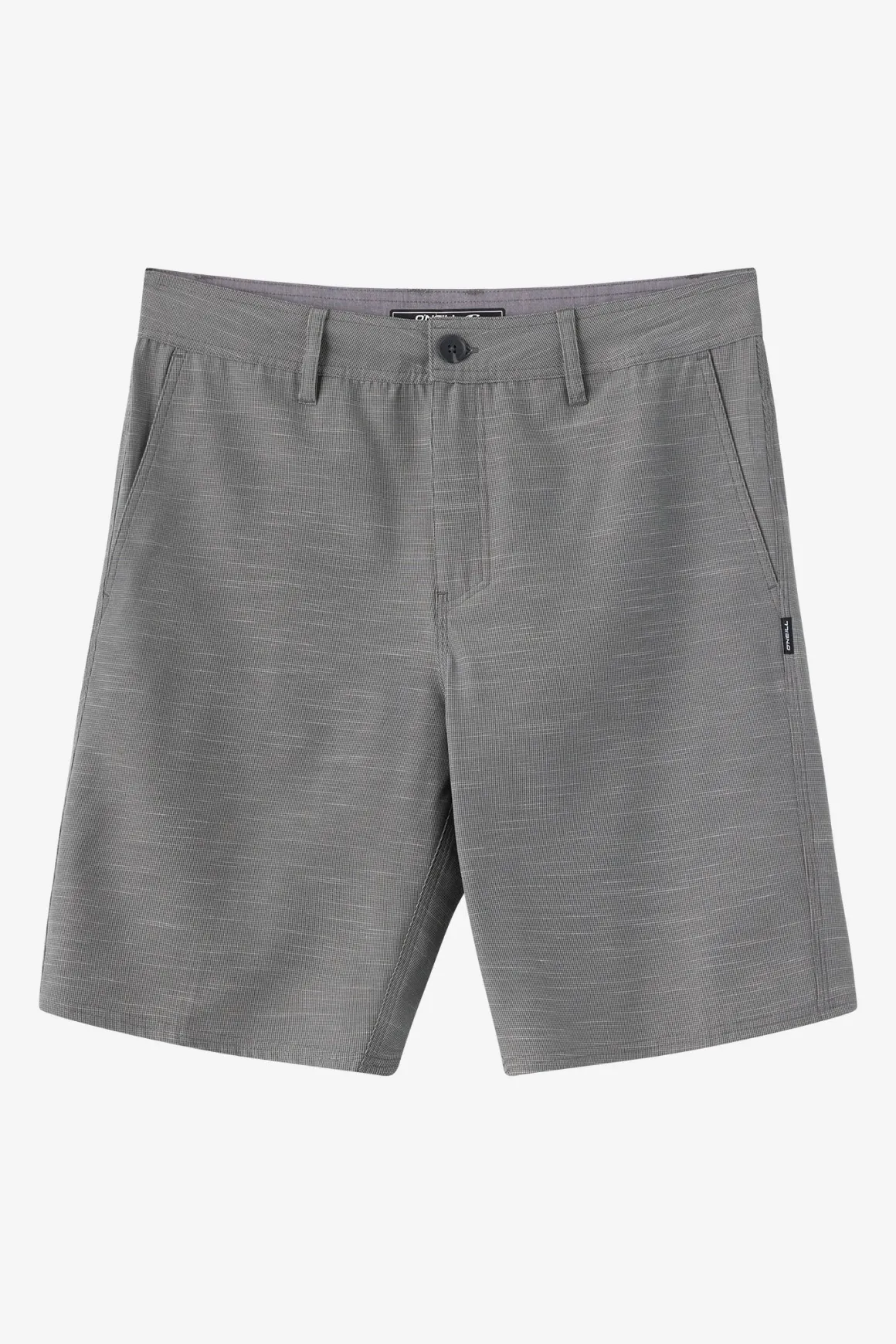 Portola Slub Check 20"'' Hybrid Shorts - Gargoyle | O'Neill