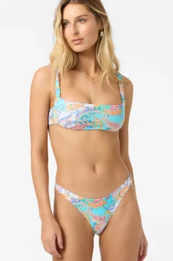 Presley Paisley Bundoran Bralette Top - Multi Clr | O'Neill