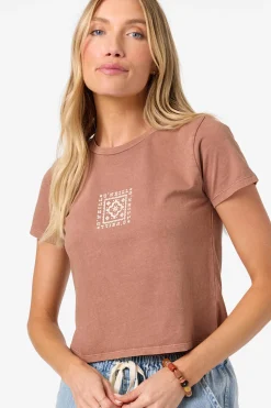 Radiant Fitted Tee - Carob Brown | O'Neill