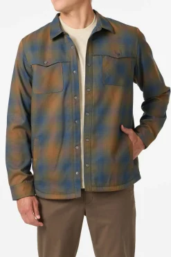 Ranchero Plaid Western Jacket - Army Green | O'Neill