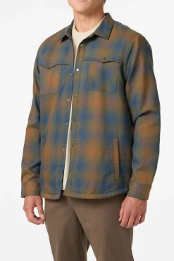 Ranchero Plaid Western Jacket - Army Green | O'Neill