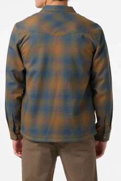 Ranchero Plaid Western Jacket - Army Green | O'Neill