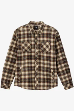 Redmond High Pile Jacket - Lt Khaki | O'Neill