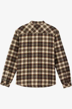 Redmond High Pile Jacket - Lt Khaki | O'Neill