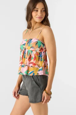 Reeta Cabana Sleeveless Top - Multi Clr | O'Neill