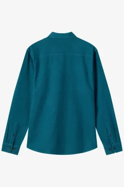 Regent Flannel Standard Fit Long Sleeve Shirt - Dark Slate | O'Neill