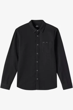 Regent Flannel Standard Fit Long Sleeve Shirt - Phantom | O'Neill
