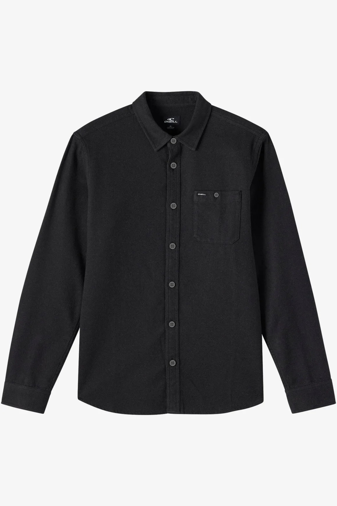 Regent Flannel Standard Fit Long Sleeve Shirt - Phantom | O'Neill