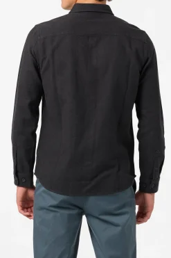 Regent Flannel Standard Fit Long Sleeve Shirt - Phantom | O'Neill