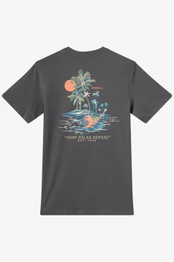 Relax Classic Tee Standard Fit Tee - Dark Shadow | O'Neill