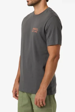 Relax Classic Tee Standard Fit Tee - Dark Shadow | O'Neill