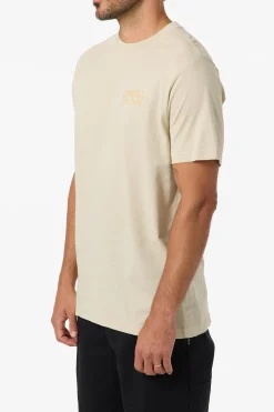 Relax Classic Tee Standard Fit Tee - Lt Khaki | O'Neill