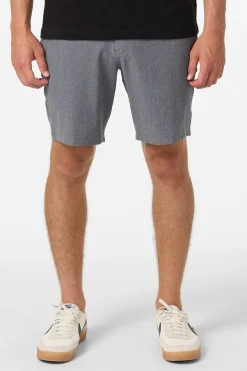 Reserve Heather 19"'' Hybrid Shorts - Heather Grey | O'Neill