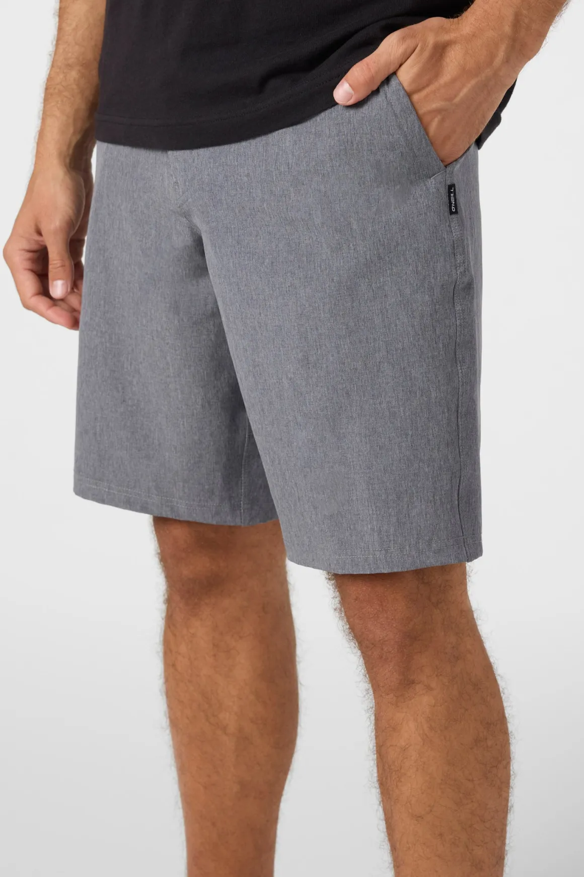 Reserve Heather 21"'' Hybrid Shorts - Heather Grey | O'Neill