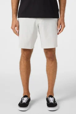 Reserve Heather 19" Hybrid Shorts - Hthr Fog | O'Neill