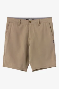 Reserve Light Check 19"'' Hybrid Shorts - Dark Khaki 2 | O'Neill