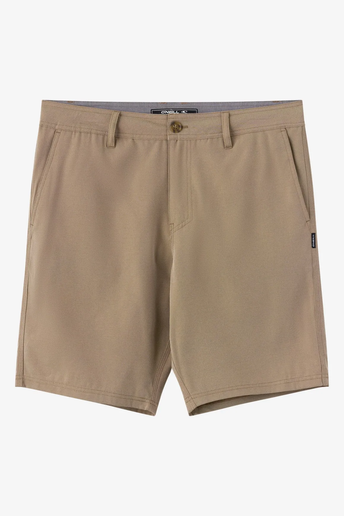 Reserve Light Check 19"'' Hybrid Shorts - Dark Khaki 2 | O'Neill