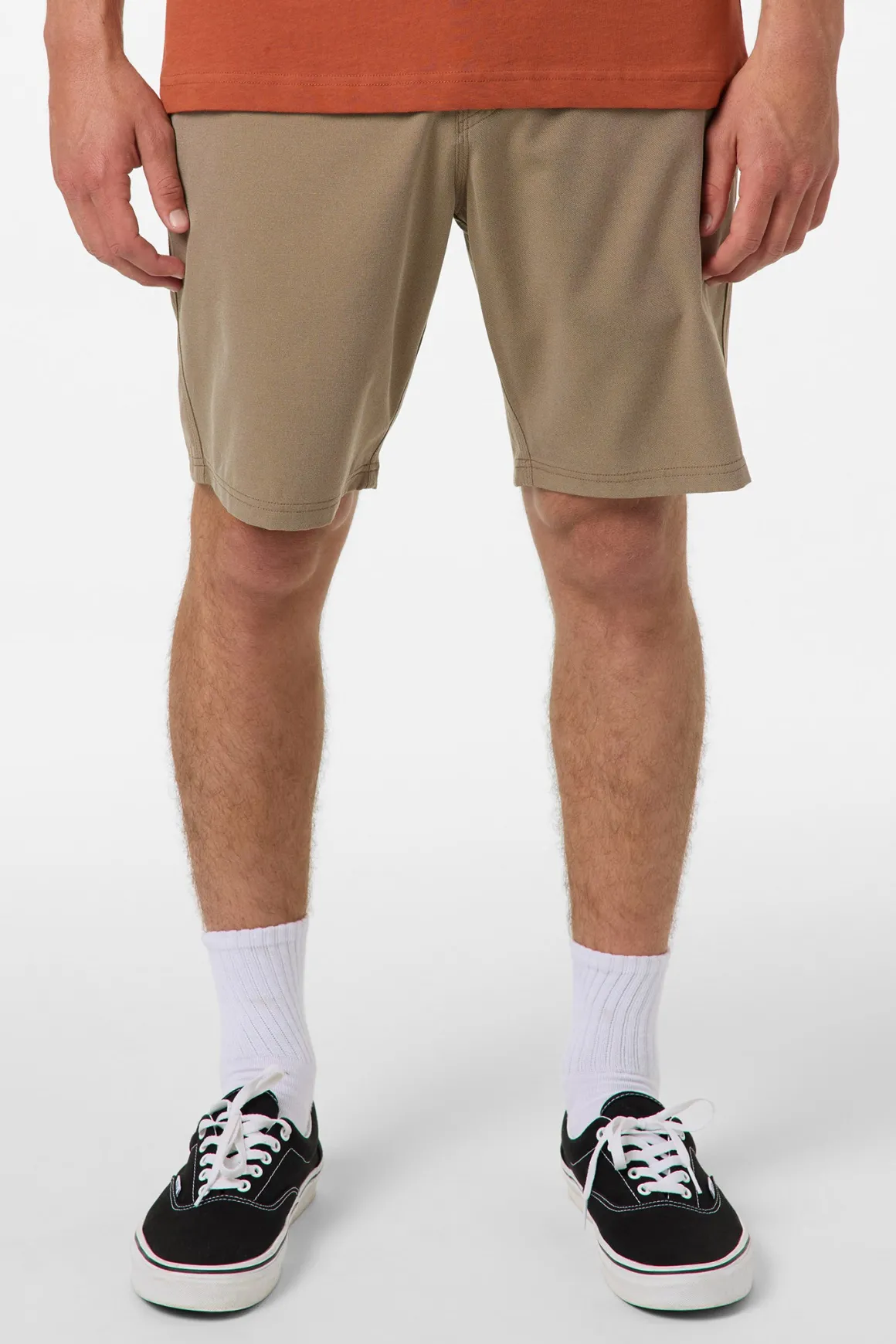 Reserve Light Check 19"'' Hybrid Shorts - Dark Khaki 2 | O'Neill