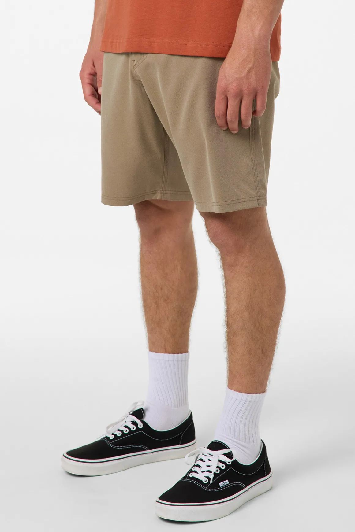 Reserve Light Check 19"'' Hybrid Shorts - Dark Khaki 2 | O'Neill