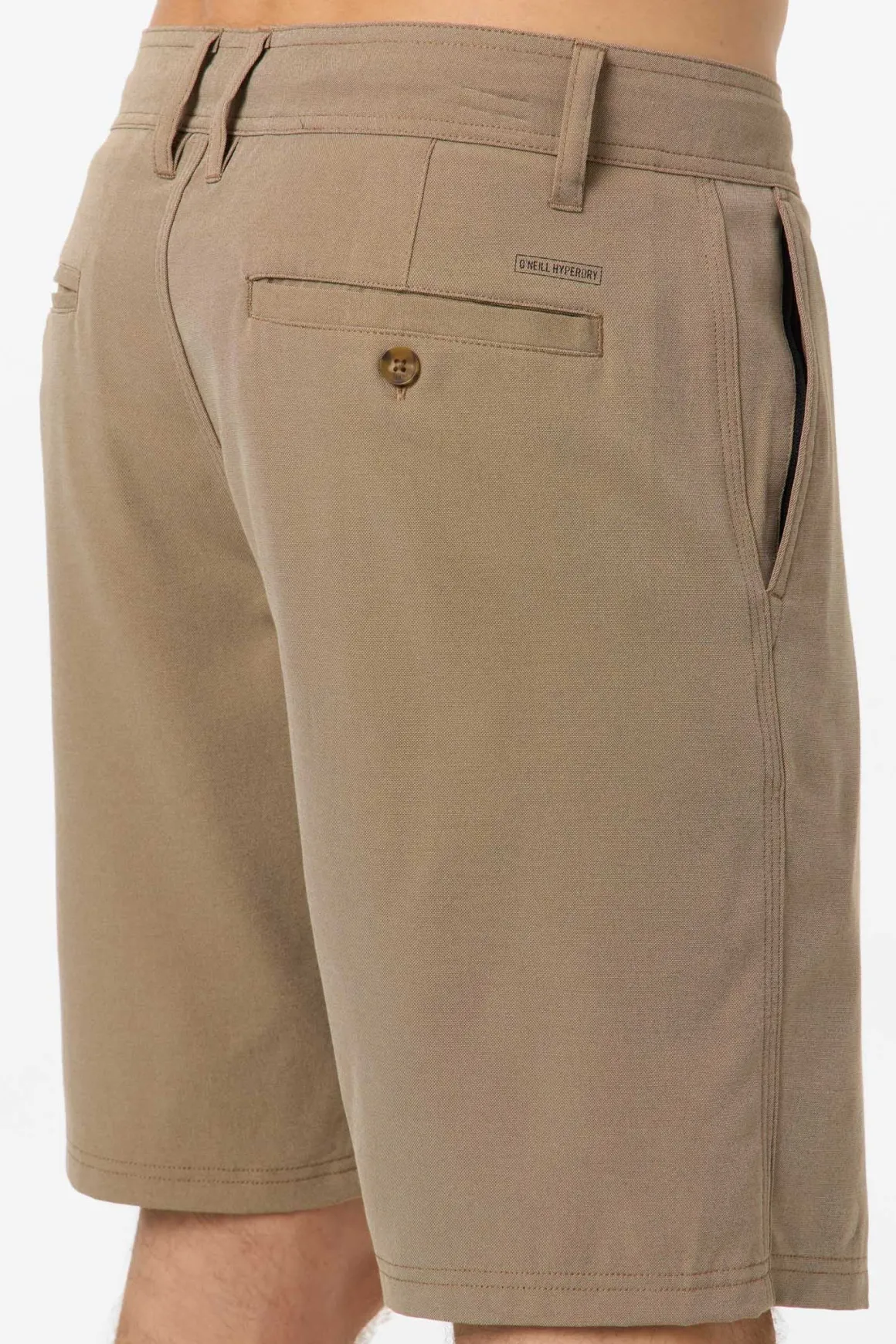 Reserve Light Check 19"'' Hybrid Shorts - Dark Khaki 2 | O'Neill