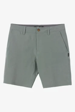 Reserve Light Check 19" Hybrid Shorts - Dark Olive | O'Neill