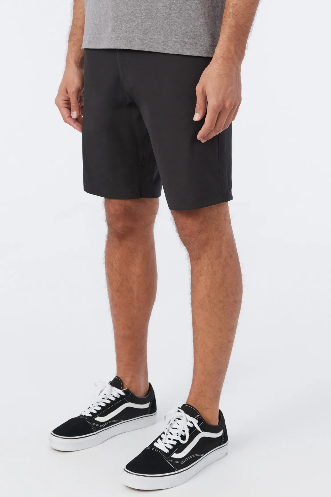 Reserve Light Check 19"'' Hybrid Shorts - Black | O'Neill