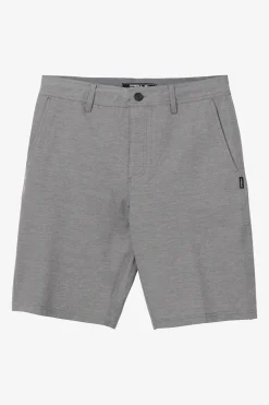 Reserve Light Check 21" Hybrid Shorts - Graphite | O'Neill