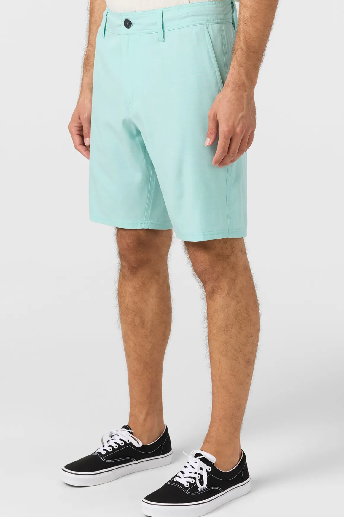 Reserve Light Check 19" Hybrid Shorts - Pastel Turquoise | O'Neill