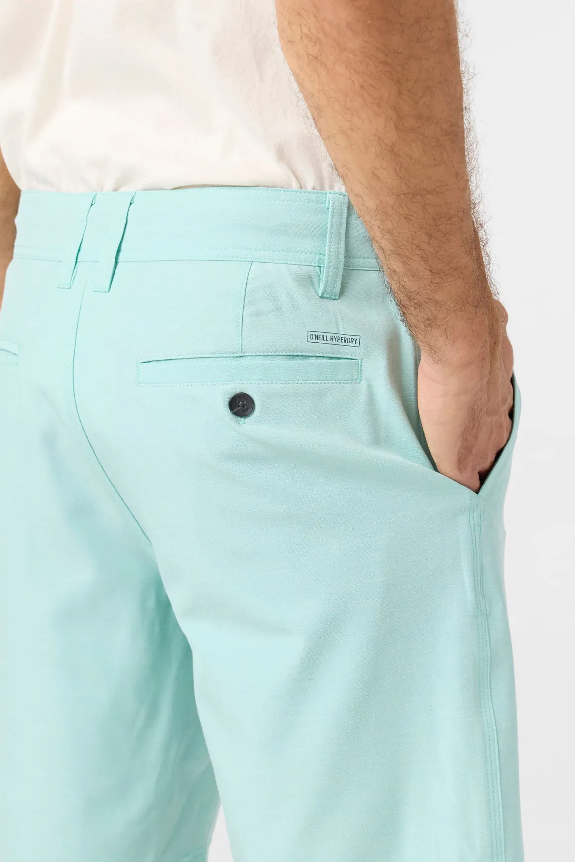 Reserve Light Check 19" Hybrid Shorts - Pastel Turquoise | O'Neill
