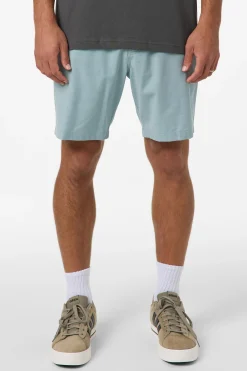 Reserve Light Check Elastic Waist 18" Hybrid Shorts