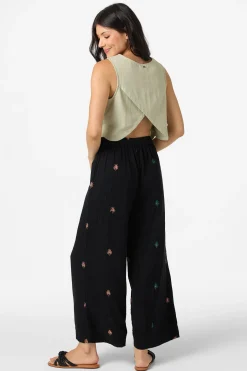 Rhodes Palm Beach Pants - Black | O'Neill