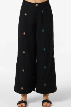 Rhodes Palm Beach Pants - Black | O'Neill