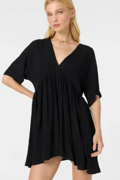 Rosemary Short Dress - Black | O'Neill