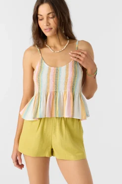 Rosia Sleeveless Top - Multi Clr | O'Neill