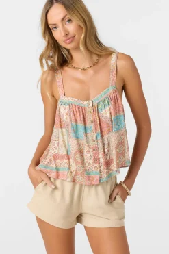 Roslyn Sleeveless Top - Multi Clr | O'Neill
