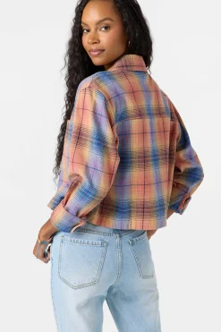 Roy Flannel Long Sleeve Top