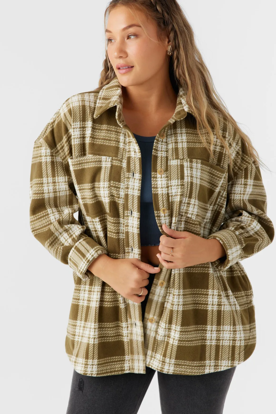 Rune Superfleece Oversized Fit Shacket