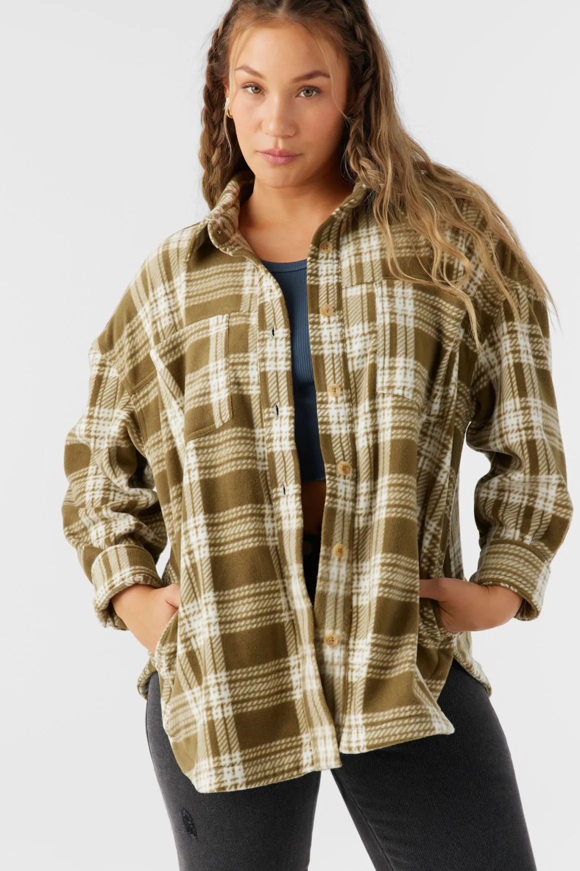 Rune Superfleece Oversized Fit Shacket