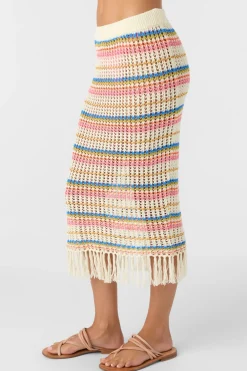Ryan Stripe Skirt - Vanilla | O'Neill
