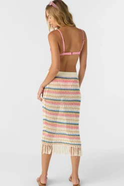 Ryan Stripe Skirt - Vanilla | O'Neill