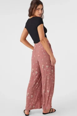 Rylan Venus Ditsy Beach Pants - Burlwood | O'Neill