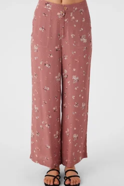 Rylan Venus Ditsy Beach Pants - Burlwood | O'Neill