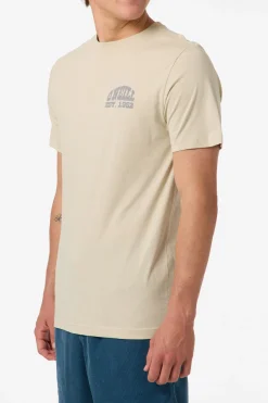 Saddle Up Classic Tee Standard Fit Tee - Lt Khaki | O'Neill