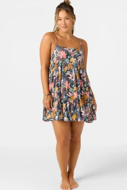 Saltwater Essentials Rilee Printed Dress - Slate | O'Neill