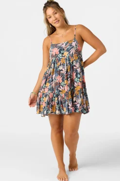 Saltwater Essentials Rilee Printed Dress - Slate | O'Neill