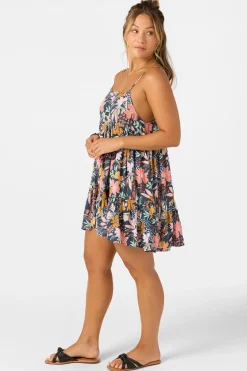 Saltwater Essentials Rilee Printed Dress - Slate | O'Neill
