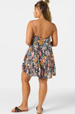 Saltwater Essentials Rilee Printed Dress - Slate | O'Neill