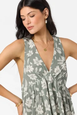 Saltwater Essentials Teddy Printed Mini Cover-Up Dress