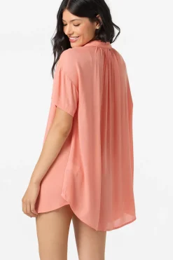 Saltwater Solids Carlee Cover-Up - Melon | O'Neill